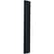 Ekena Millwork Americraft 2-Board Wood 2 Equal Panel Frmd Board-n-Batten Shutters w/Dbl Z-Bar, ARW102BF207X77OBH, PR ARW102BF207X77OBH - alternate 6